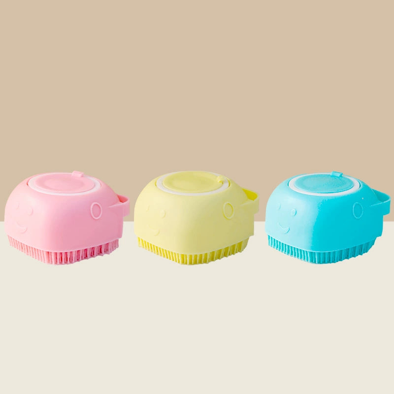 Special Cat Silicone Massage Brush Cleaning Pet Dog