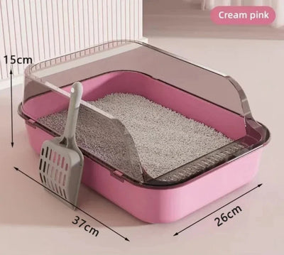 Best semi-enclosed cat litter box for odor control,
Splashproof kitty sandbox for messy cats,
Large semi-enclosed litter box for multiple cats,
Easy-to-clean cat litter box with splash guard,
Best cat litter box for reducing litter tracking,
Covered kitty litter box with high sides,
Spacious cat litter box for big cats,
Anti-splash cat litter box with easy access,
Enclosed cat litter box for small apartments,
Top-rated kitty sandbox with odor control
